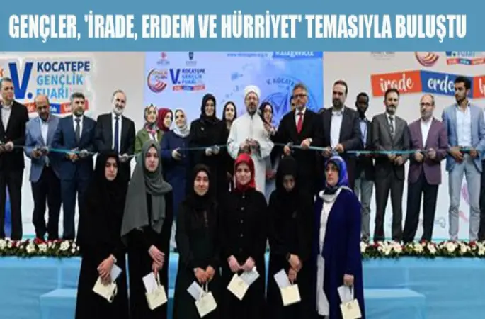 5. Kocatepe Gençlik Fuarı Diyanet İşleri Başkanı Erbaş tarafından açıldı