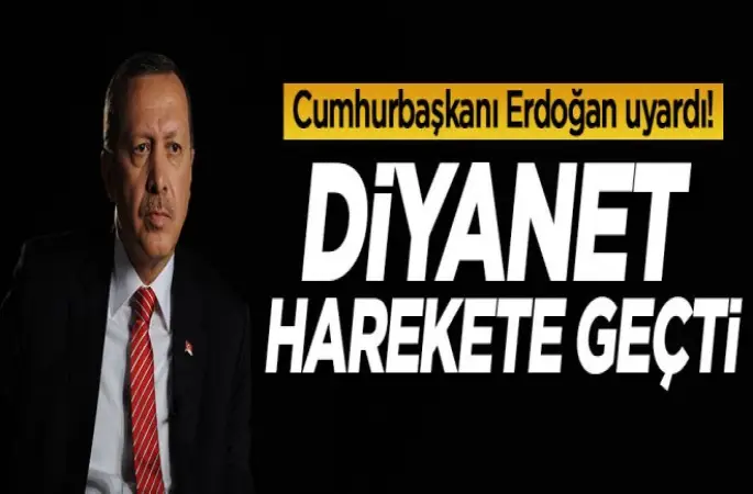 Diyanet harekete geçti