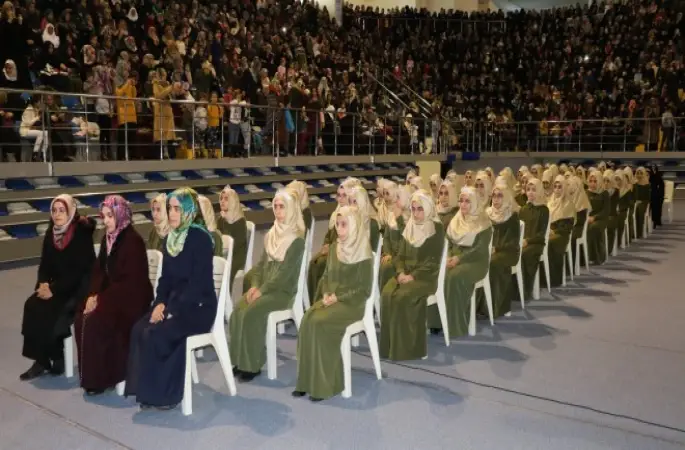 Malatya'da 105 hafız mezun oldu