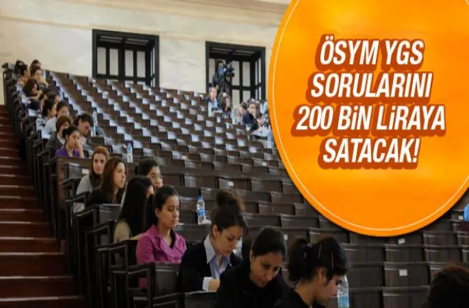 ÖSYM'den Basına  YGS soruları için ...