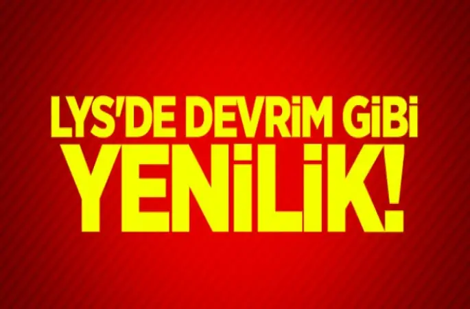 ÖSYM 'de devrim! LYS Sınavında Kısa cevaplı sorular geliyor