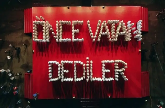 251 hafız bedenleriyle Türkiye haritası yaptı