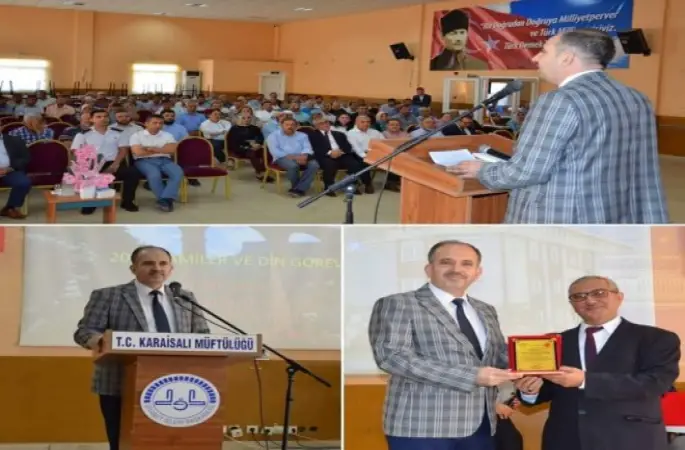 Karaisalı ’da Camiler ve Din Görevlileri Haftası dolayısıyla konferans düzenlendi