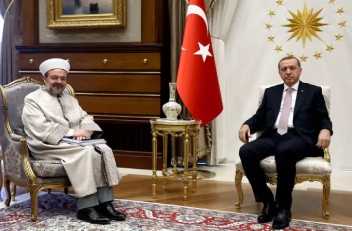 Cumhurbaşkanı Erdoğan, Görmez'i kabul edecek