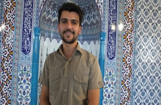 İmam Murat Kabakçı,Yeni Caminin İlk İmamı Oldu