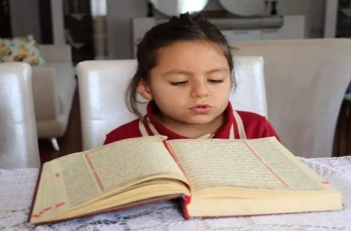 4 Yaşında Kuran-ı Kerim’i hatim etti