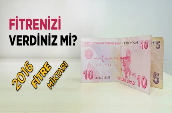 Dikkat!Fitrenizi Verdiniz Mi?