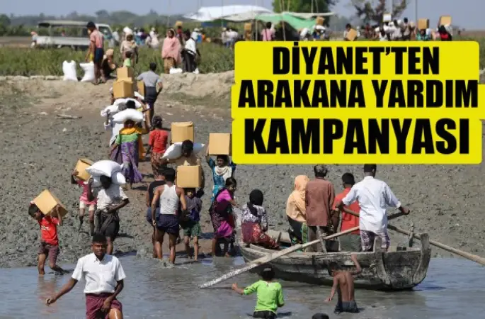 Diyanet'ten Arakan'a Yardım Kampanyası