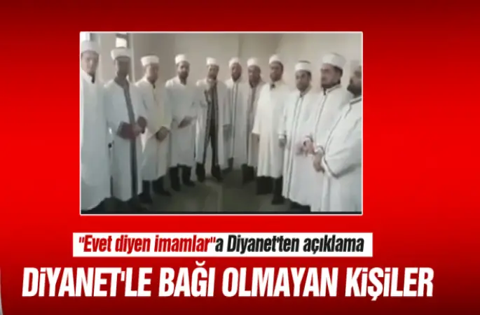 Diyanet,Cübbeyle gezerek "referandumda evet" diyenlerin bizimle ilgisi yok