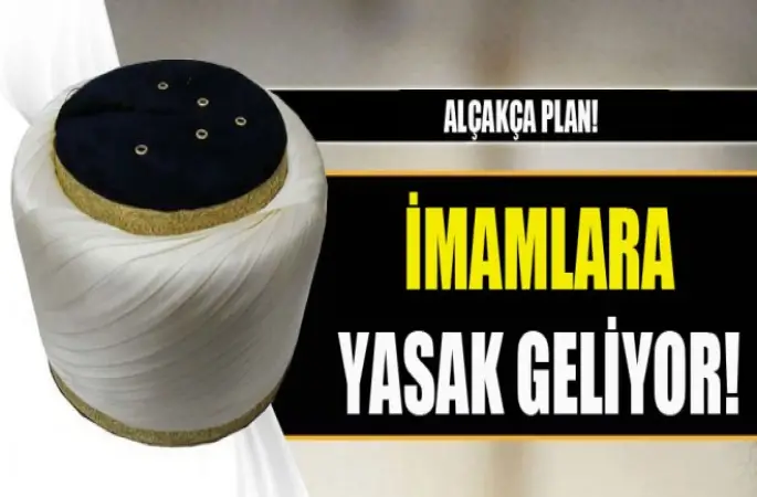 İmamlara Yasak Geliyor!