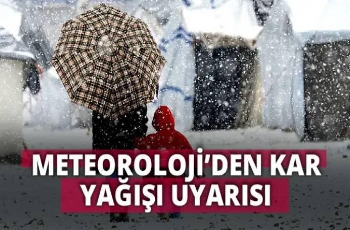 Kar yağışı bekleniyor!