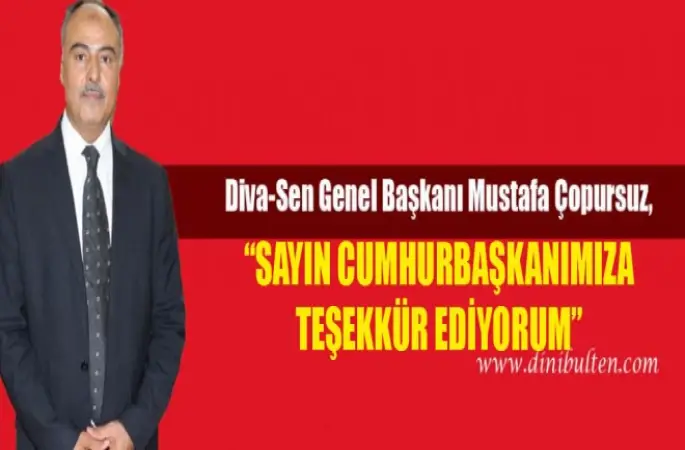 Fahri Öğreticilere Verdiği Değer Nedeniyle Cumhurbaşkanımıza Teşekkür Ederiz