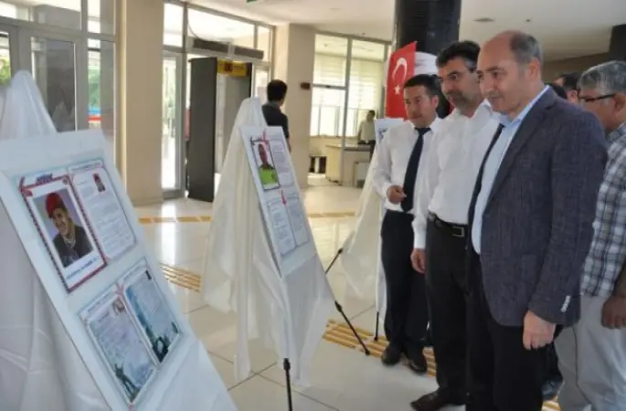 81 Şehit 82 Mektup sergisi açıldı