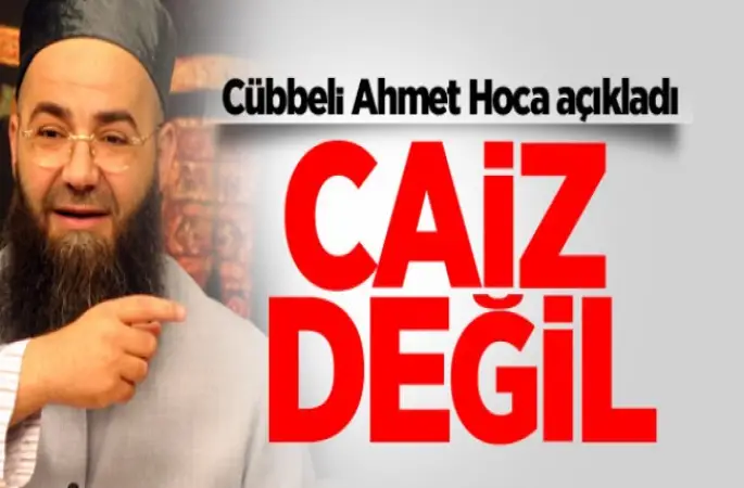 Cübbeli Ahmet, Kıdem tazminatı caiz değil