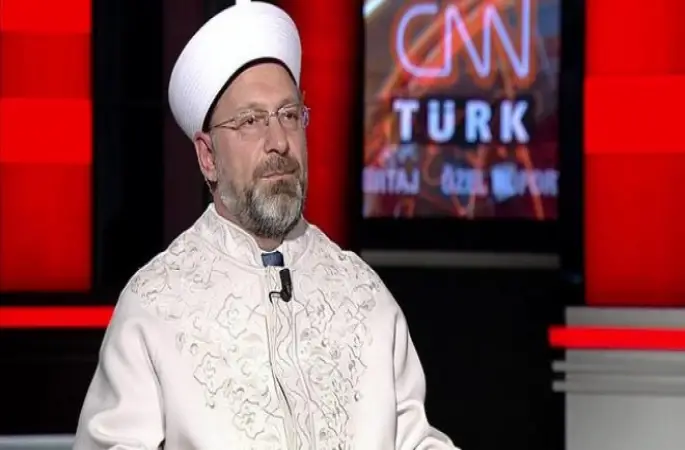 Erbaş CNN TÜRK canlı yayınında