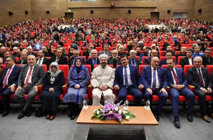 Diyanet İşleri Başkanı Erbaş Erzincan’da