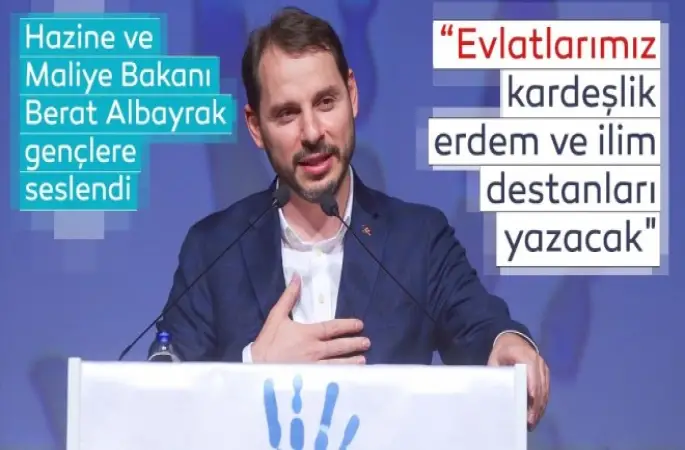 Bakan Albayrak, Evlatlarımız kardeşlik erdem ve ilim destanları yazacak