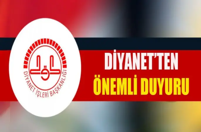 Diyanetten SHÇEK Hakkında Önemli Duyuru