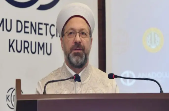 Erbaş Din güvenliği milli güvenlik konusu haline geldi