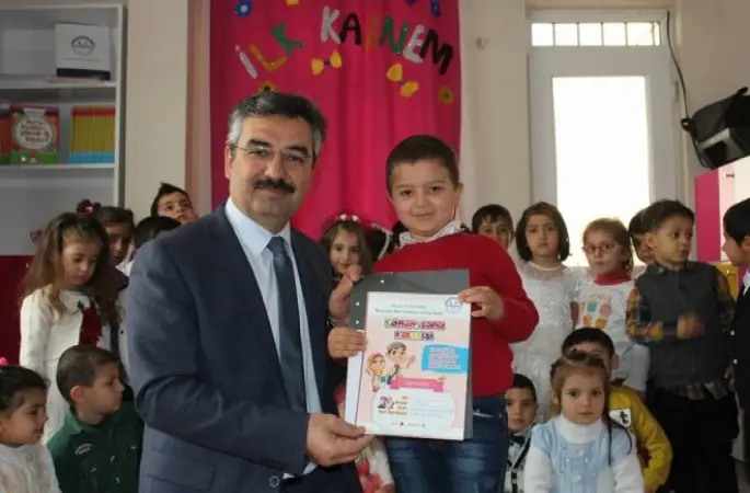 Batman’da 4-6 Yaş Kur’an Kurslarında Karne Sevinci