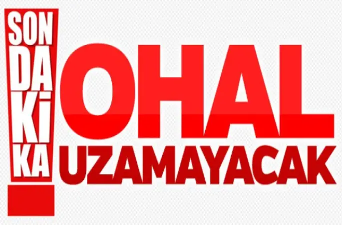 AK Parti Sözcüsü, OHAL uzamayacak