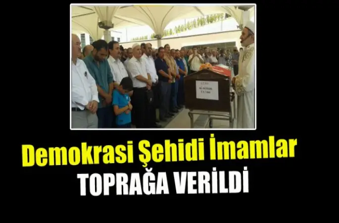 Demokrasi Şehidi İmam Yaman ve Alıtkan Toprağa verildi.