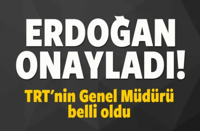 TRT Genel Müdürlüğüne atama yapıldı