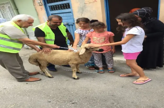 Adana'da Kurban Sevinci