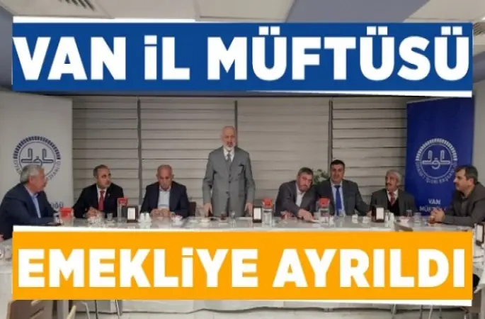 İl Müftüsü Nimetullah Arvas emekliye ayrıldı