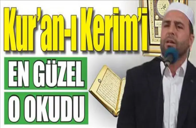 Bölge Hafızlık Yarışmasında Elbistan'dan Şaban Önat 1. oldu