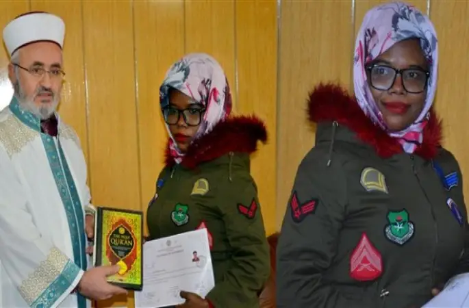 Nijerya Uyruklu  Aguriase İslam'ı Seçti