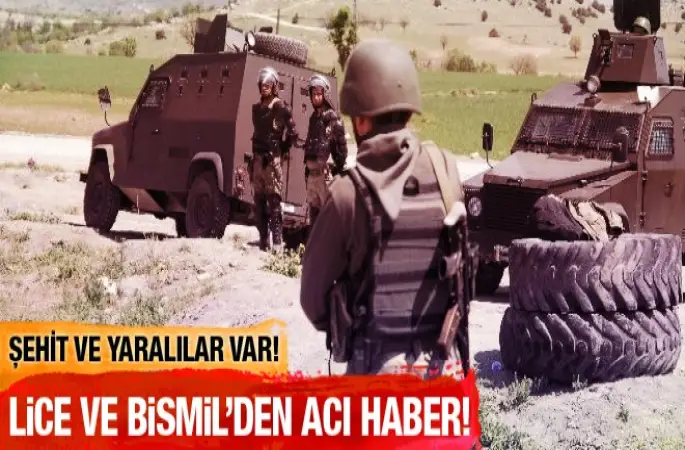 Diyarbakır'da 2 asker şehit, 3 asker yaralı