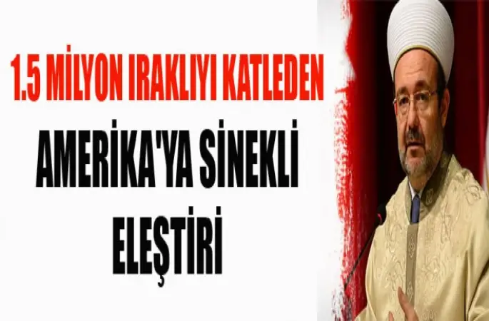 Görmez, küresel güçleri Avrupa'da eleştirdi
