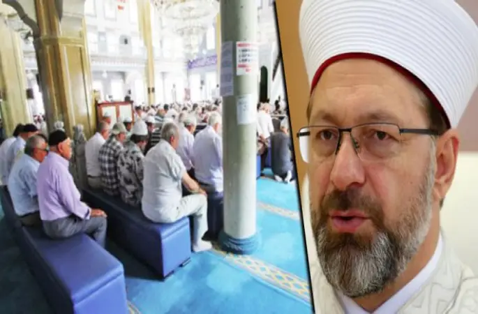 Diyanet'ten camilerde sandalye ve tabure talimatı!