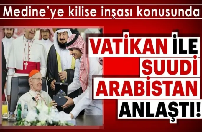 Medine'de kilise inşa edilecek
