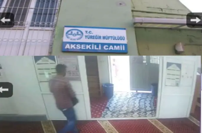 Caminin Ses Sistemini Çalan Hırsız Güvenlik Kamerasında