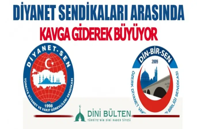 Diyanet Sendikaları arasında kavga büyüyor