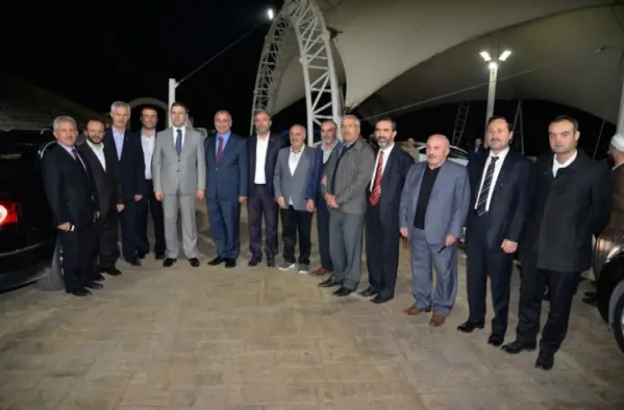 Müftü Abdurrahman Şahin veda yemeği ile uğurlandı