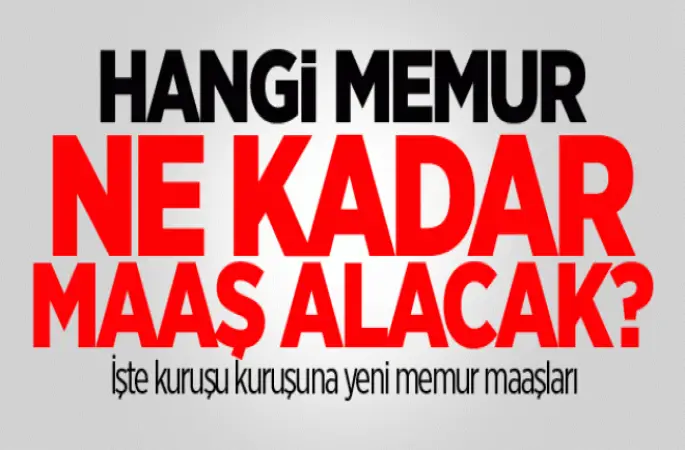 Memurların enflasyon farkı zammı belli oldu.
