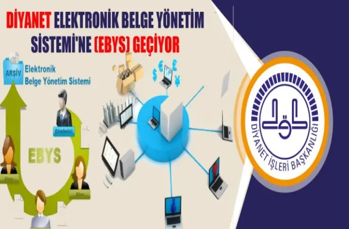DİYANET, Elektronik Belge Yönetim Sistemi'ne (EBYS) Geçiyor