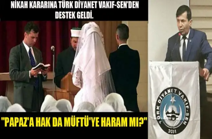 Başkan Özdemir,Papaz'a Hak da Müftü'ye Haram Mı?