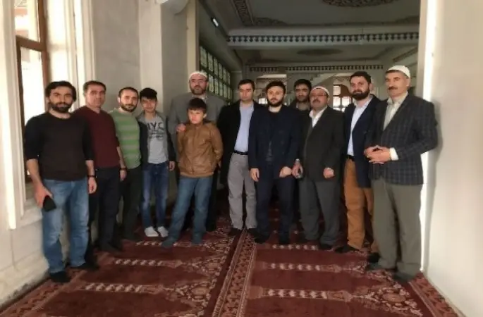 Yüksekovalı öğrenciler sabah namazında buluştu