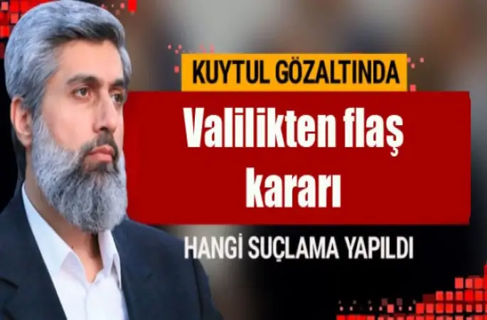Valilikten flaş Alparslan Kuytul kararı