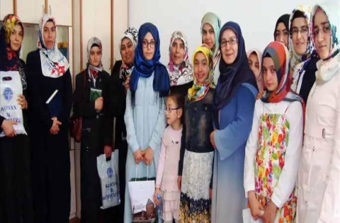 Konya'da Kur’an-ı Kerim-i Yüzünden Güzel Okuma Yarışması Yapıldı