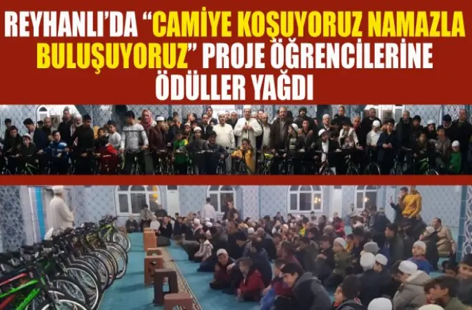 Reyhanlı Müftülüğünden Öğrencilere Ödüller Yağdı