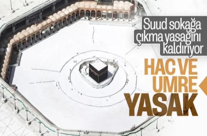 Arabistan'da ,Hac ve Umre Yok,Maske Zorunlu