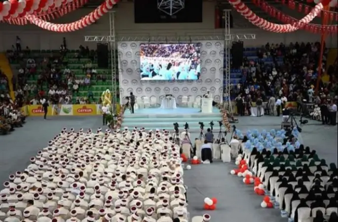 366 Hafız İçin Rize'de toplu İcazet Merasimi