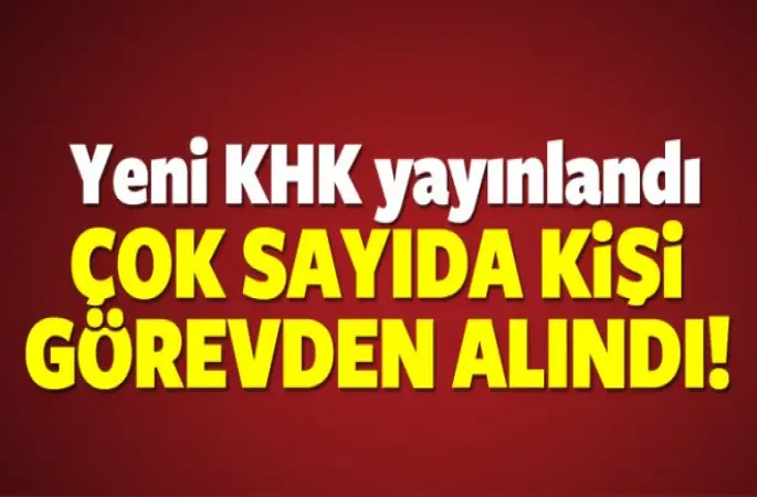 FETÖ'cü memurlar ihraç edildi