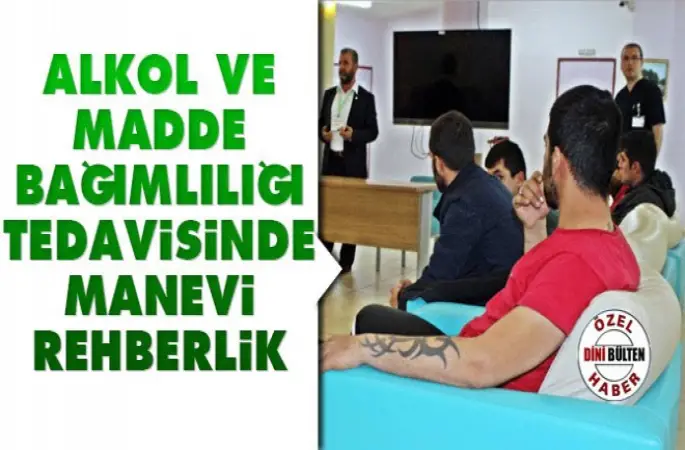 Adana Müftülüğünden madde bağımlılarına manevi destek