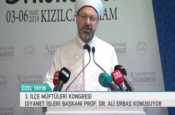 3. İlçe Müftüleri Kongresi başladı